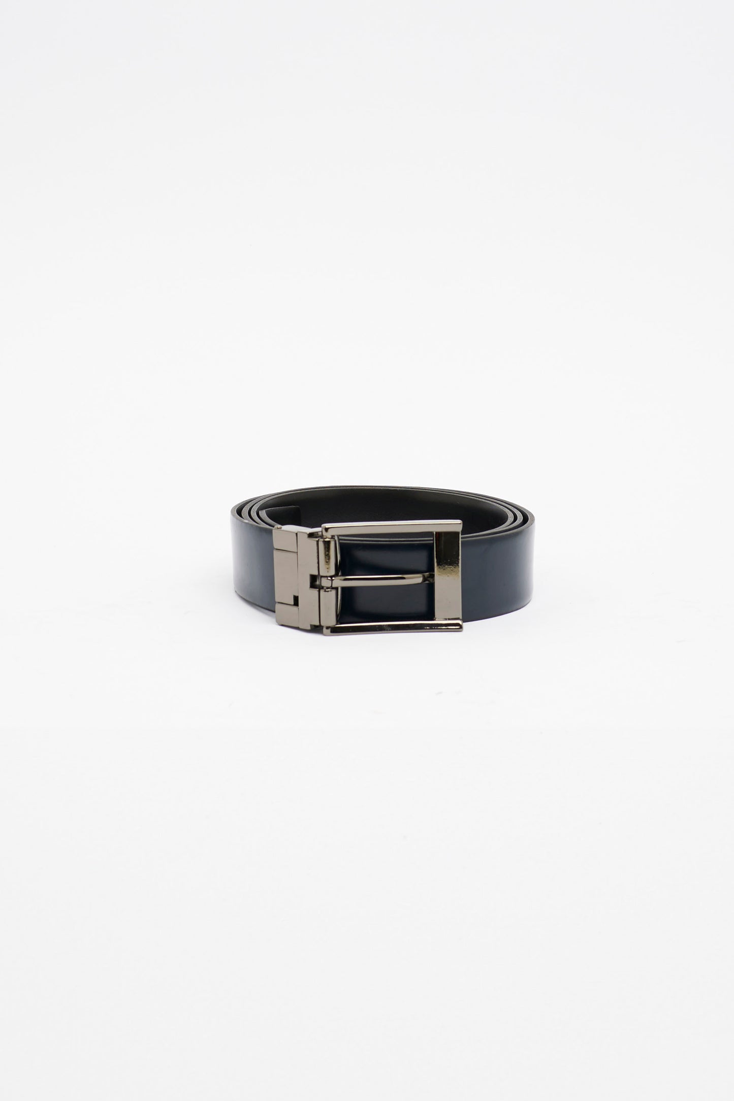 Cintura in Pelle Blu