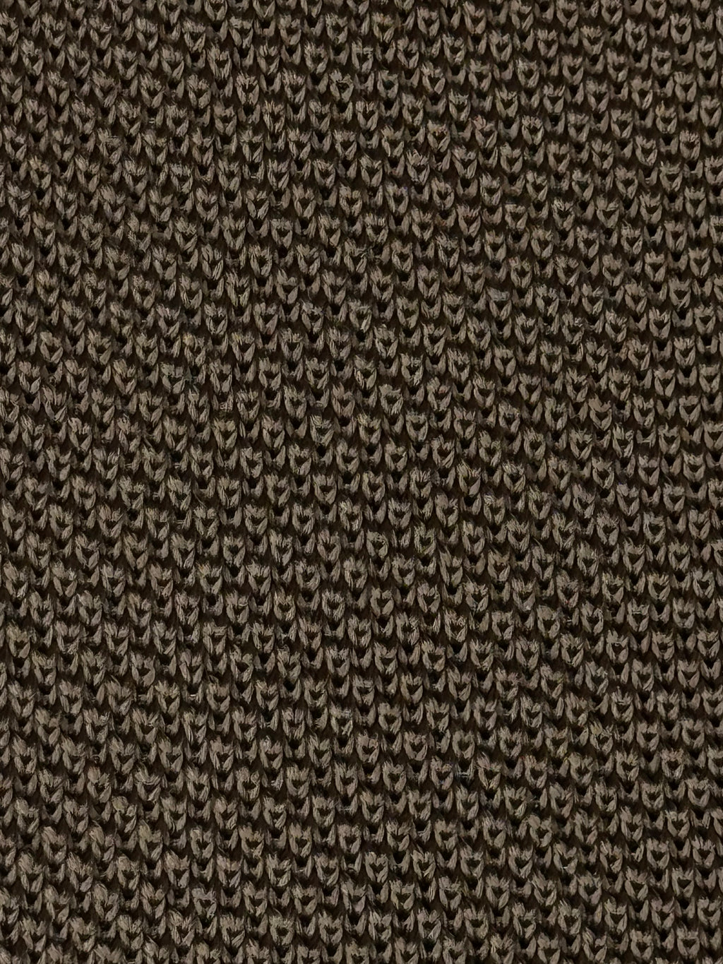 Cravatta in Maglia-Tortora