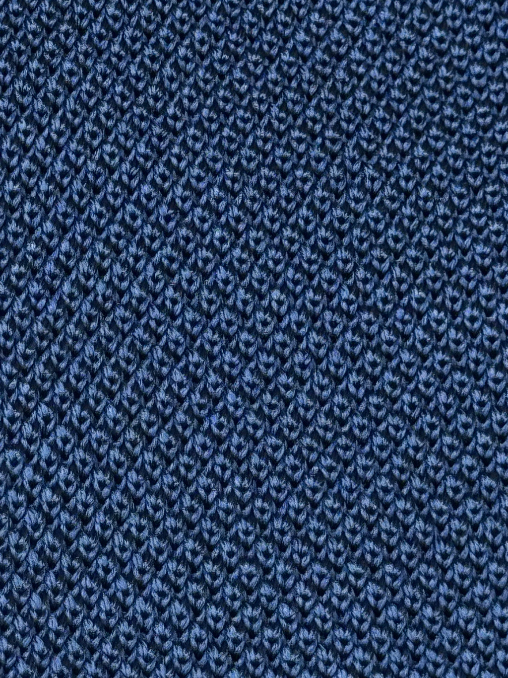 Cravatta in Maglia-Blu Navy
