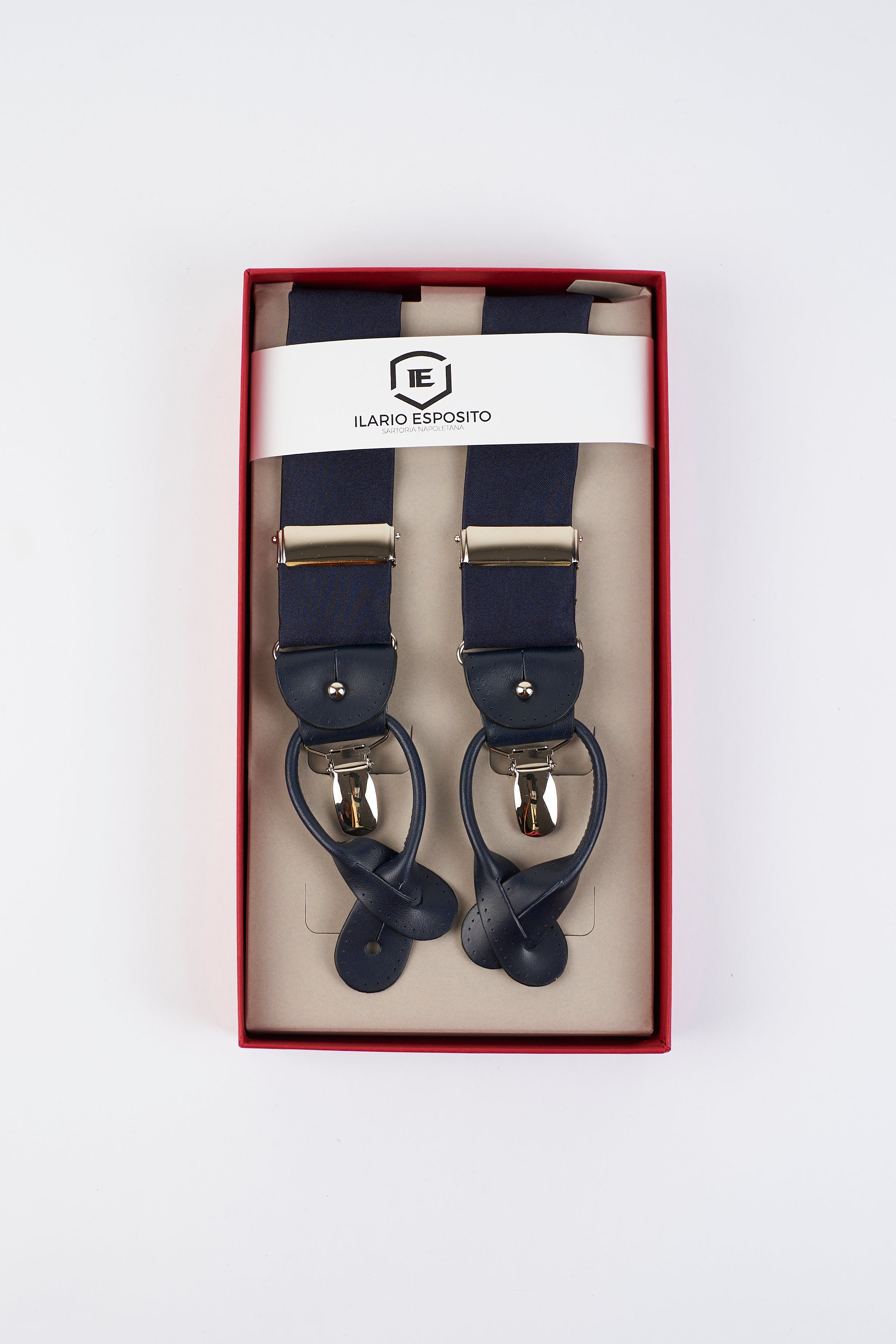 Bretelle In Seta - Blu Notte