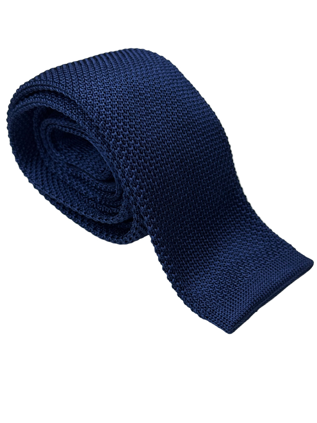 Cravatta in Maglia-Blu Notte
