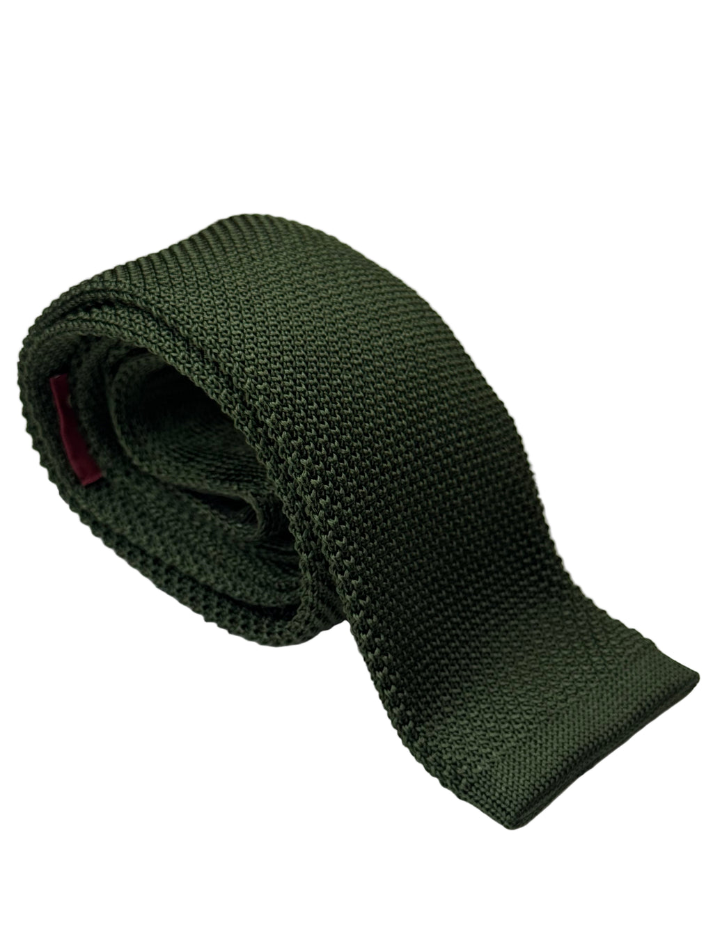 Cravatta in Maglia-Verde Bristish