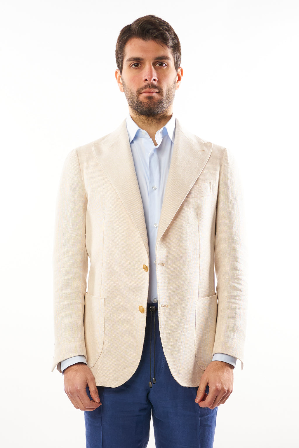 Giacca Nisida in Lino – Bianco Avorio