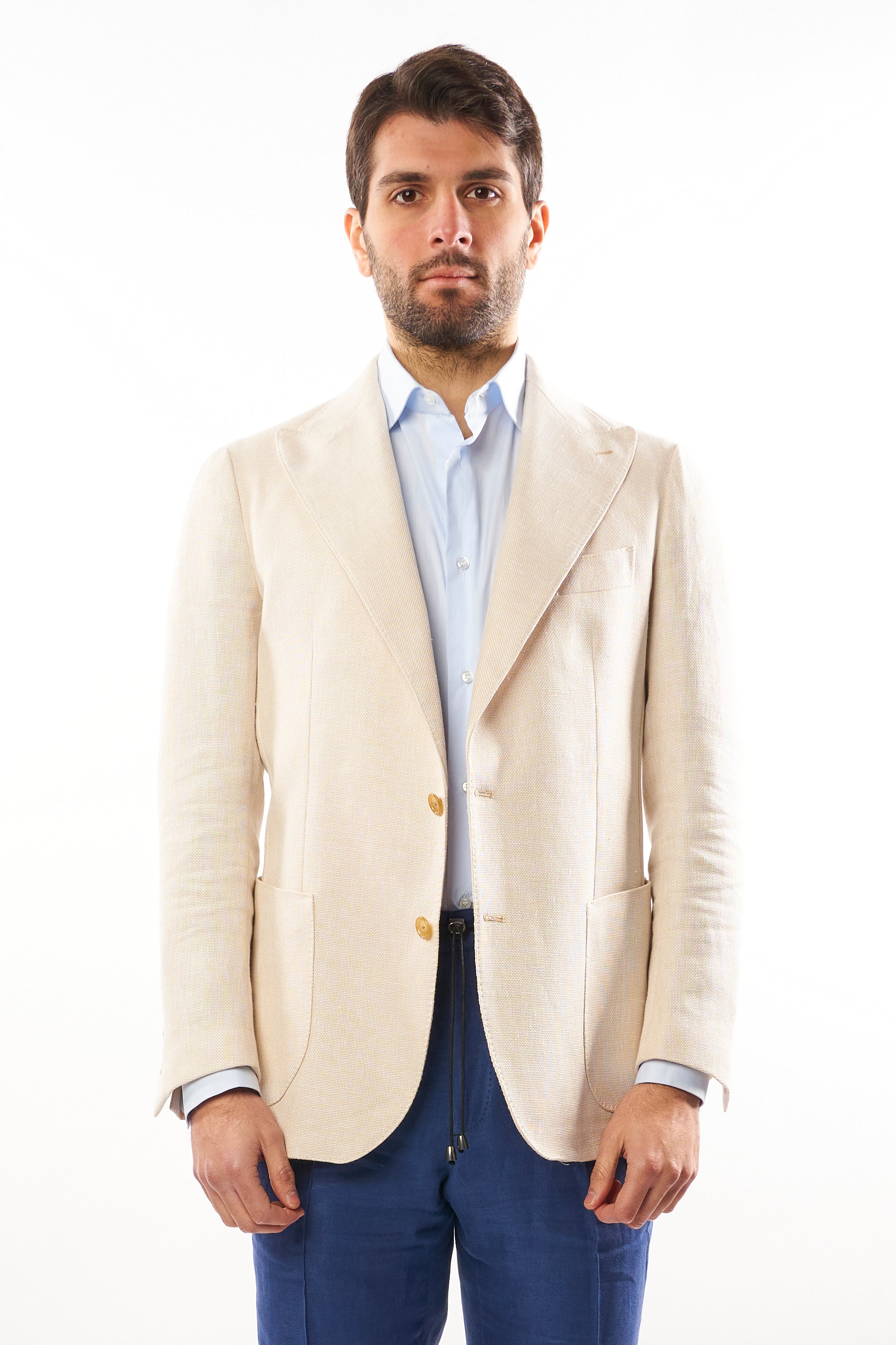 Giacca Nisida in Lino – Bianco Avorio