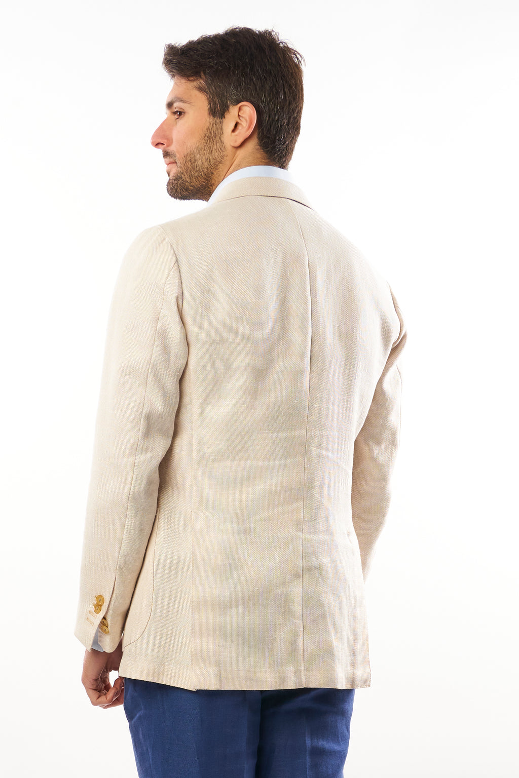 Giacca Nisida in Lino – Bianco Avorio