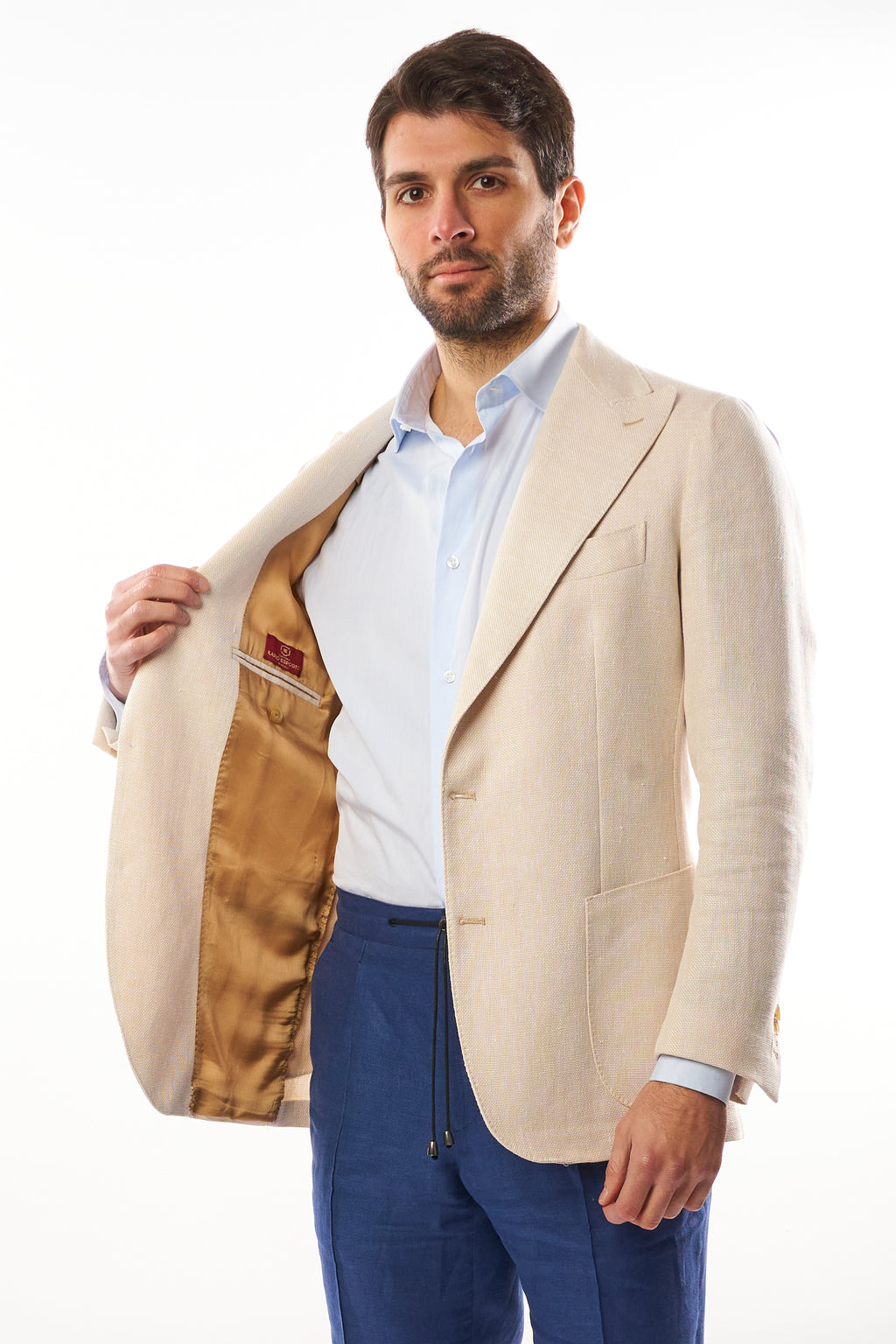 Giacca Nisida in Lino – Bianco Avorio