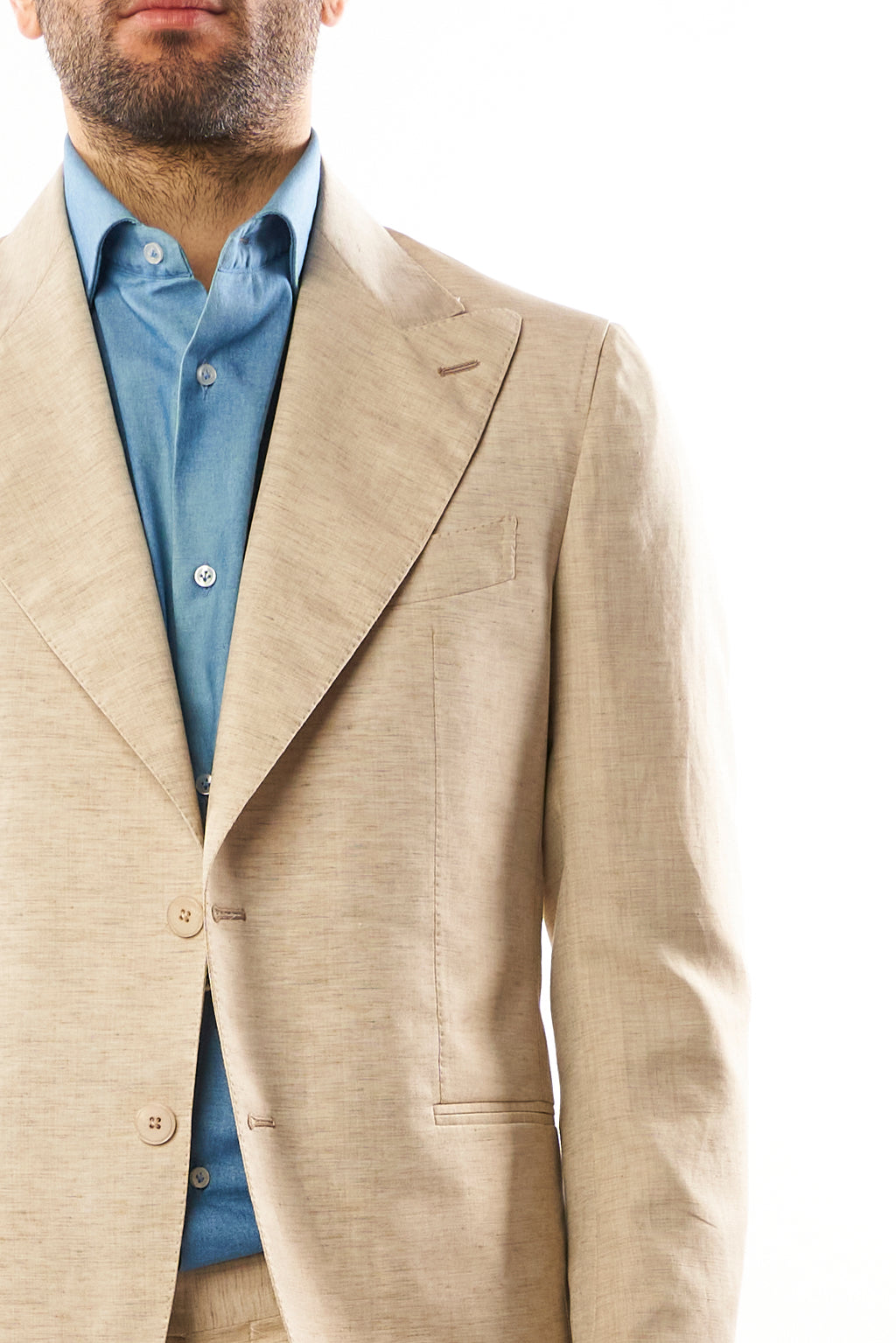 Abito Amalfi in Lino - Beige