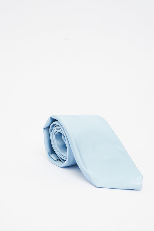 Blue Silk Tie