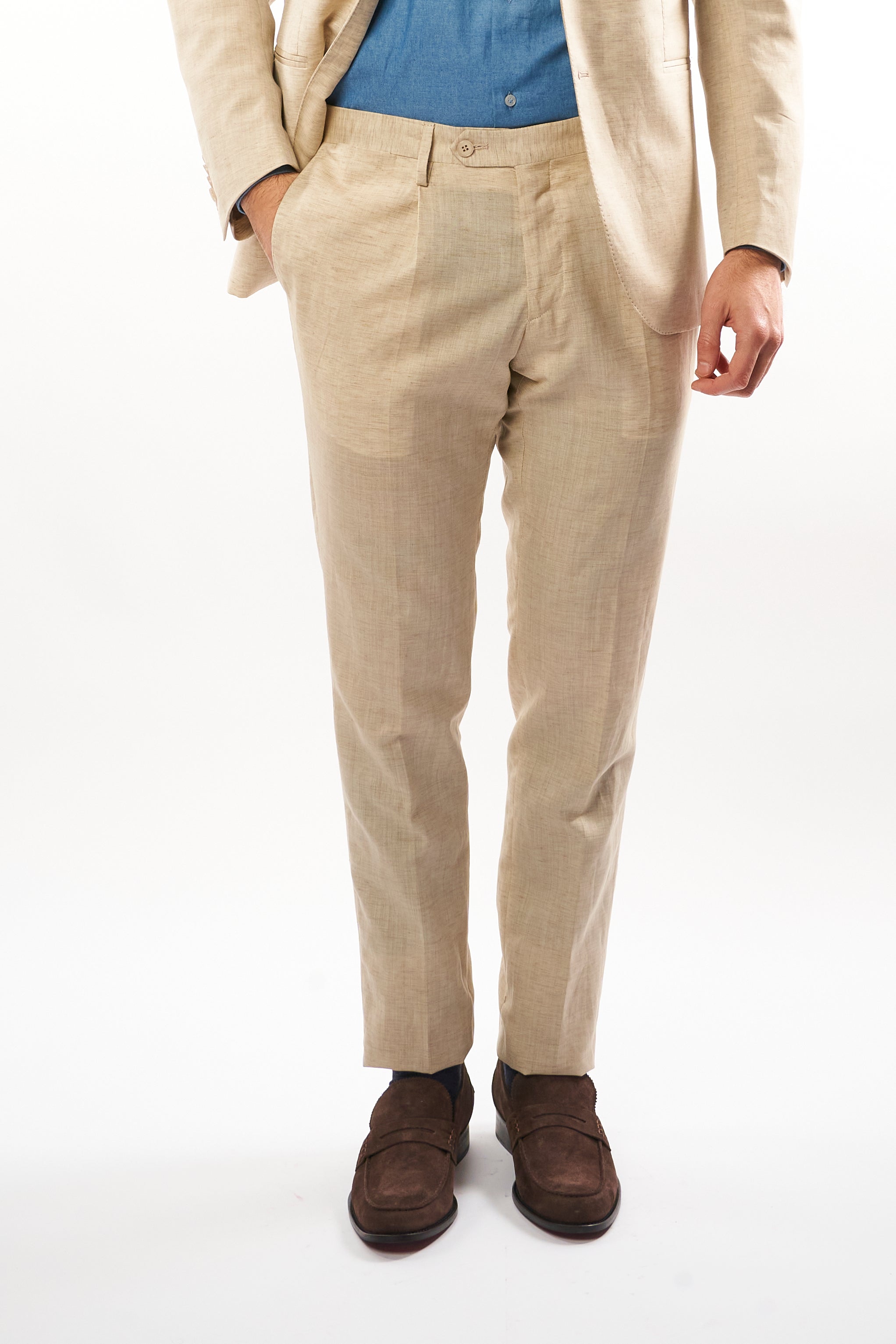 Abito Amalfi in Lino - Beige