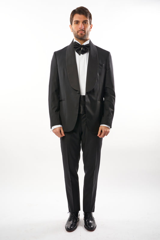 Tuxedo Monobottone - Reverse a Scialle