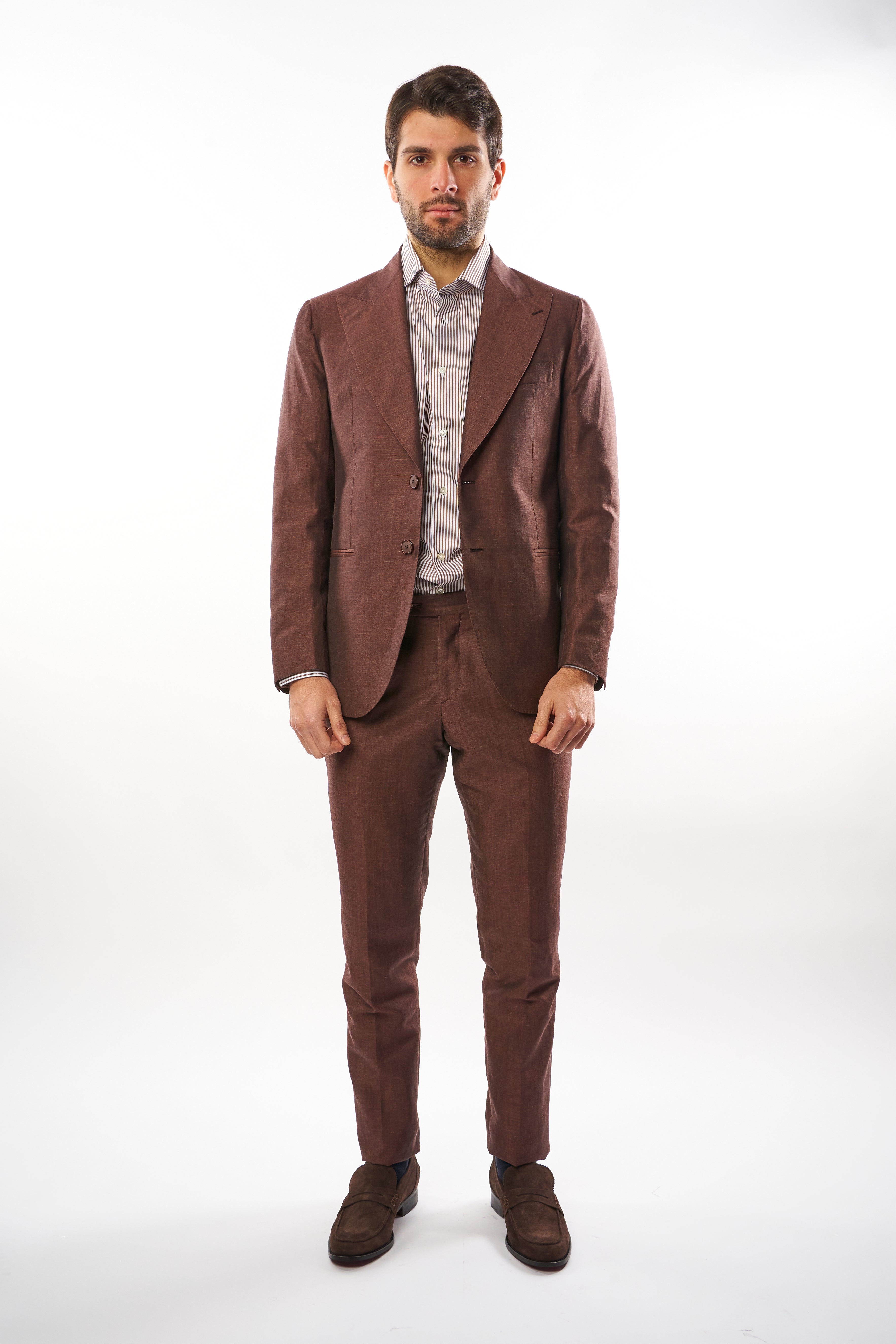 Abito Amalfi in Lino – Ruggine