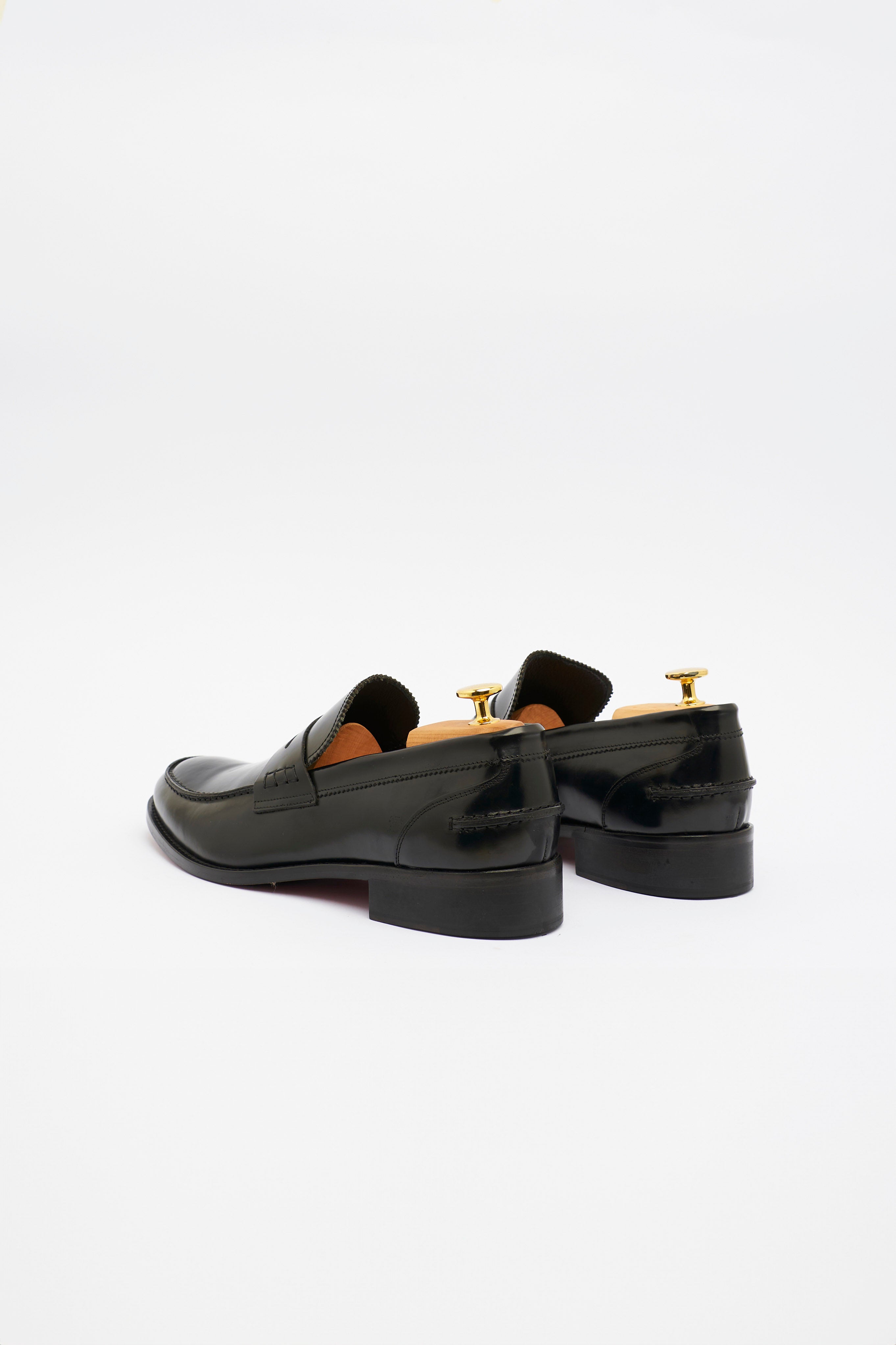 Mocassino Penny Loafer in Pelle Nera