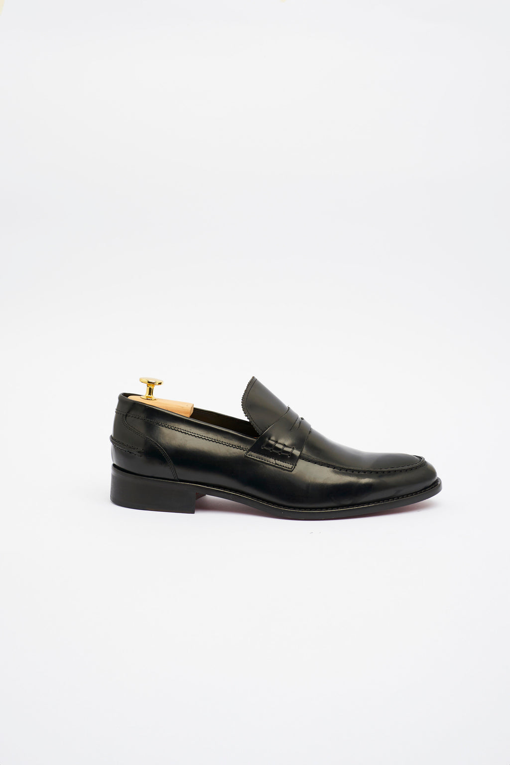 Mocassino Penny Loafer in Pelle Nera