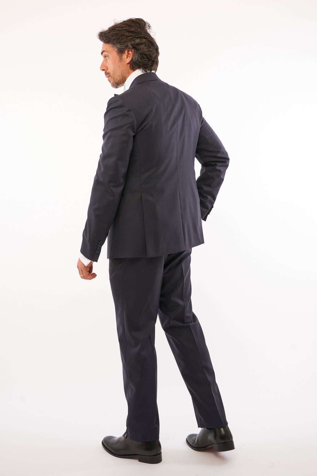 Tuxedo Monobottone - Reverse a Lancia Blu