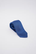 Cravatta in Seta Azzurra con Texture