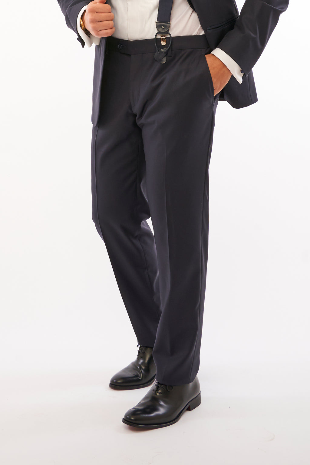 Tuxedo Monobottone - Reverse a Lancia Blu