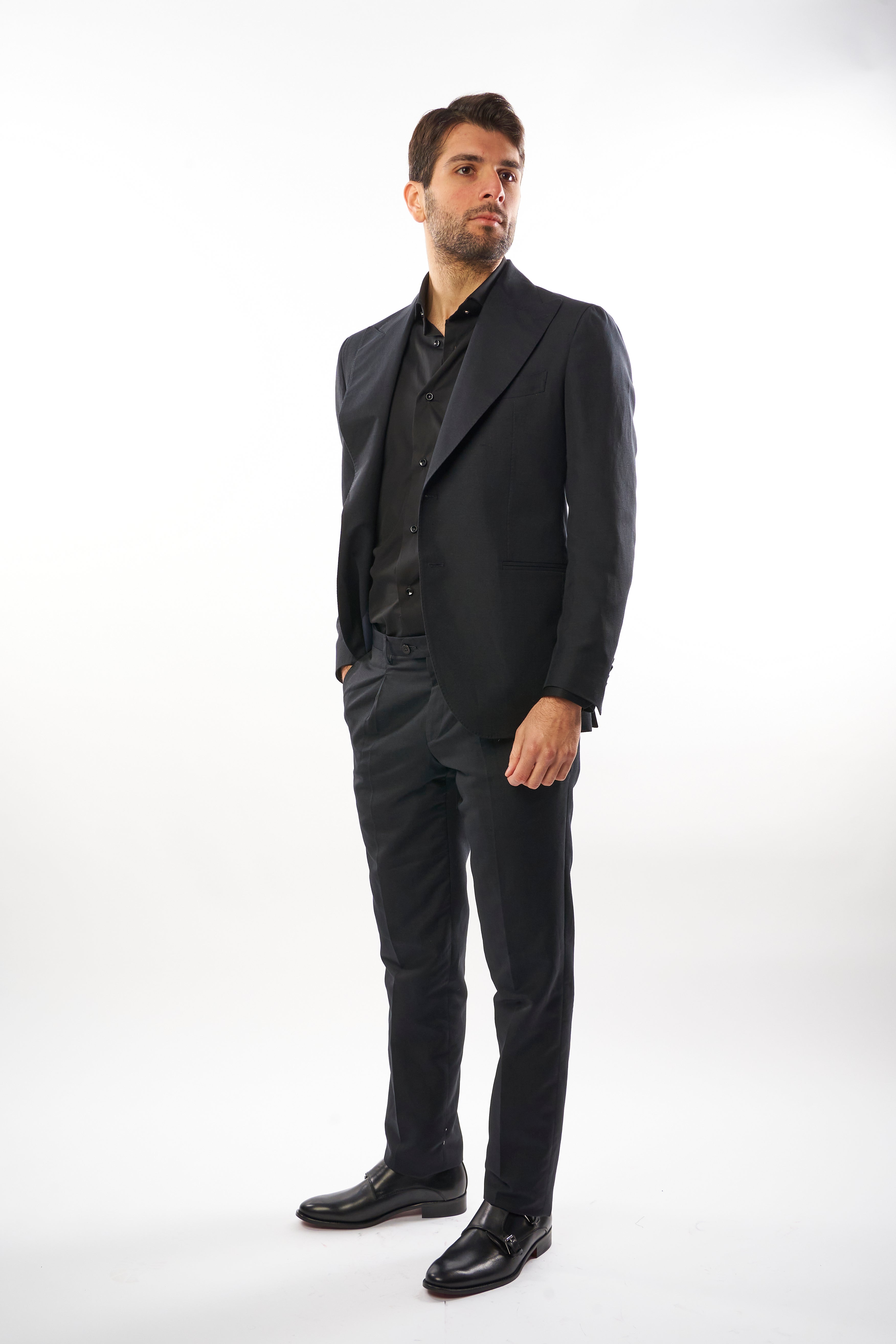 Abito Amalfi in Lino – Nero