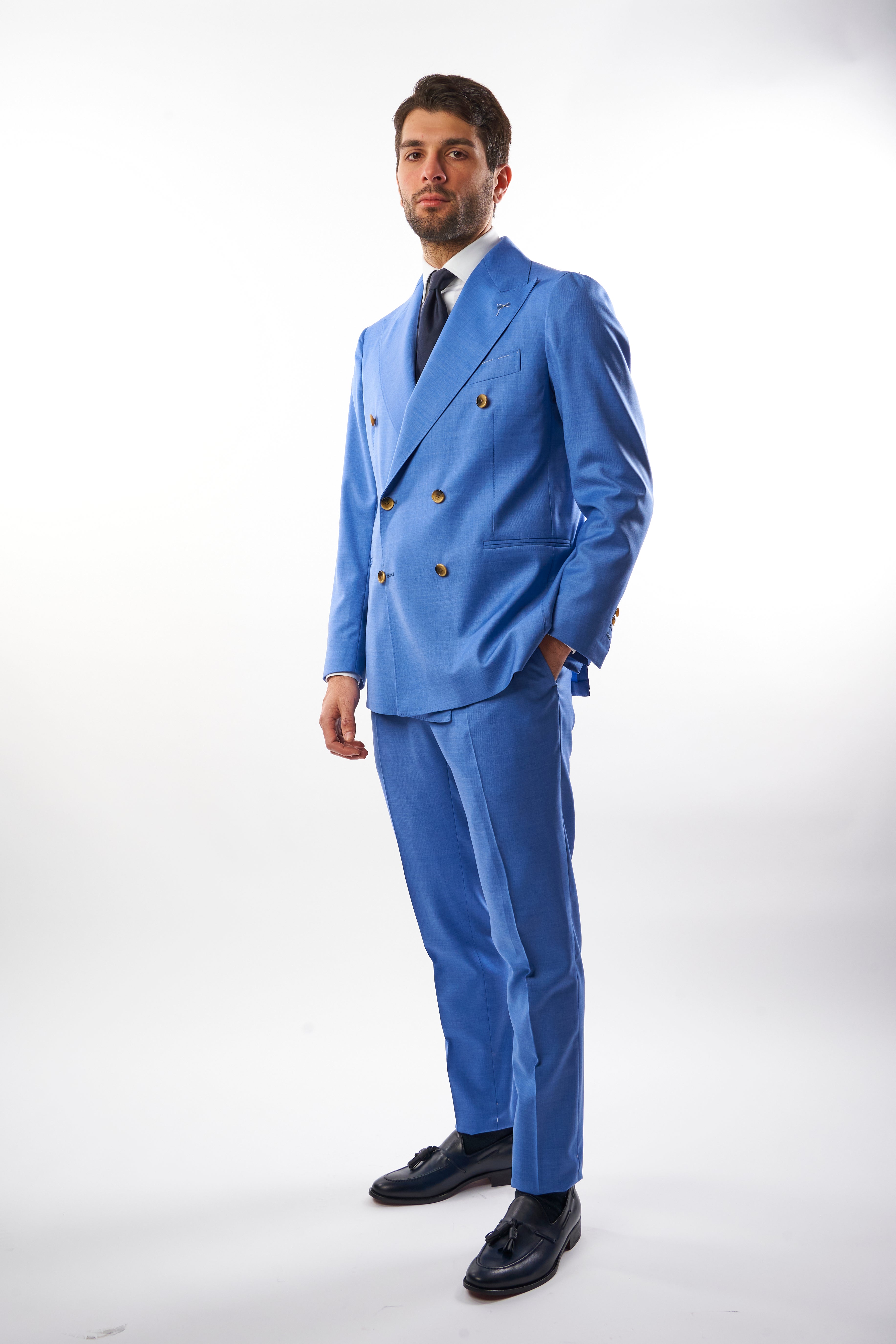 Abito Sorrento Doppiopetto - Azzurro