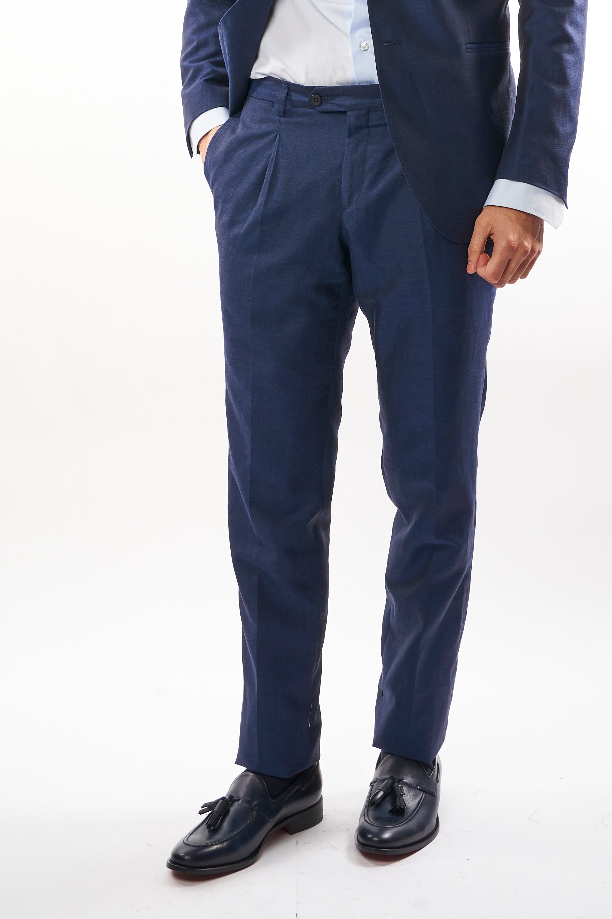 Abito Amalfi in Lino - Blu