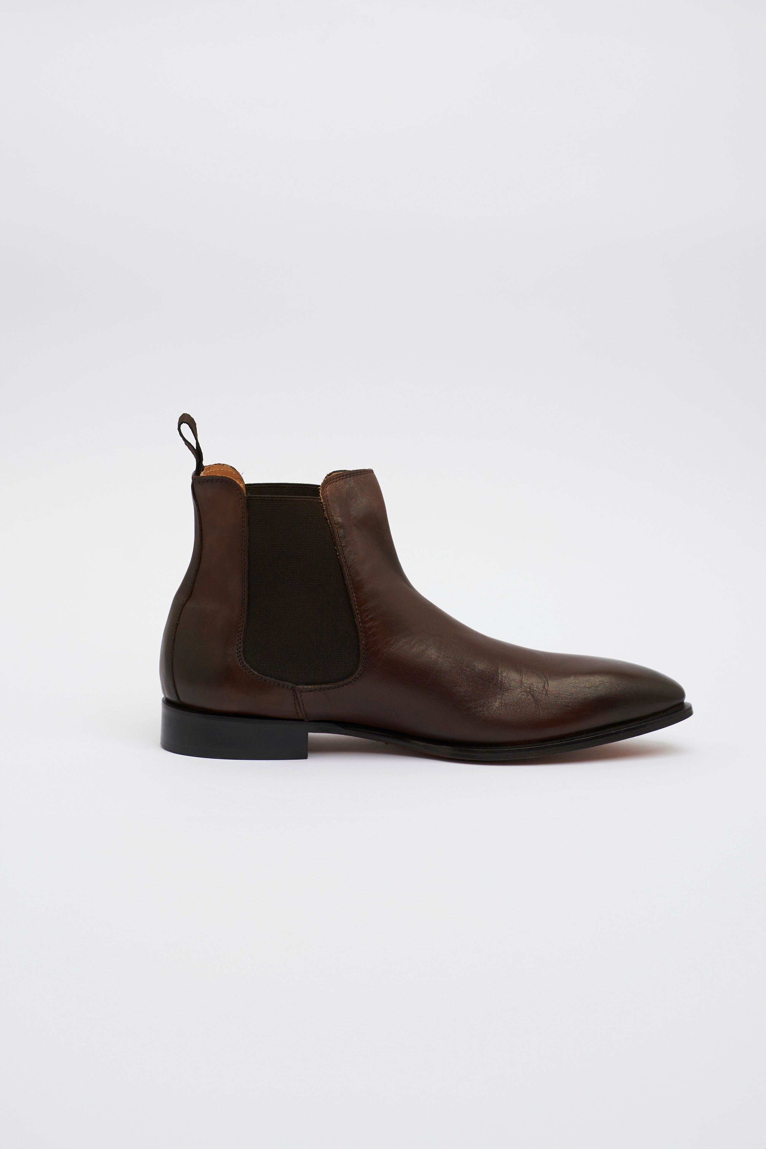 Chelsea Boot in Vera Pelle Marrone