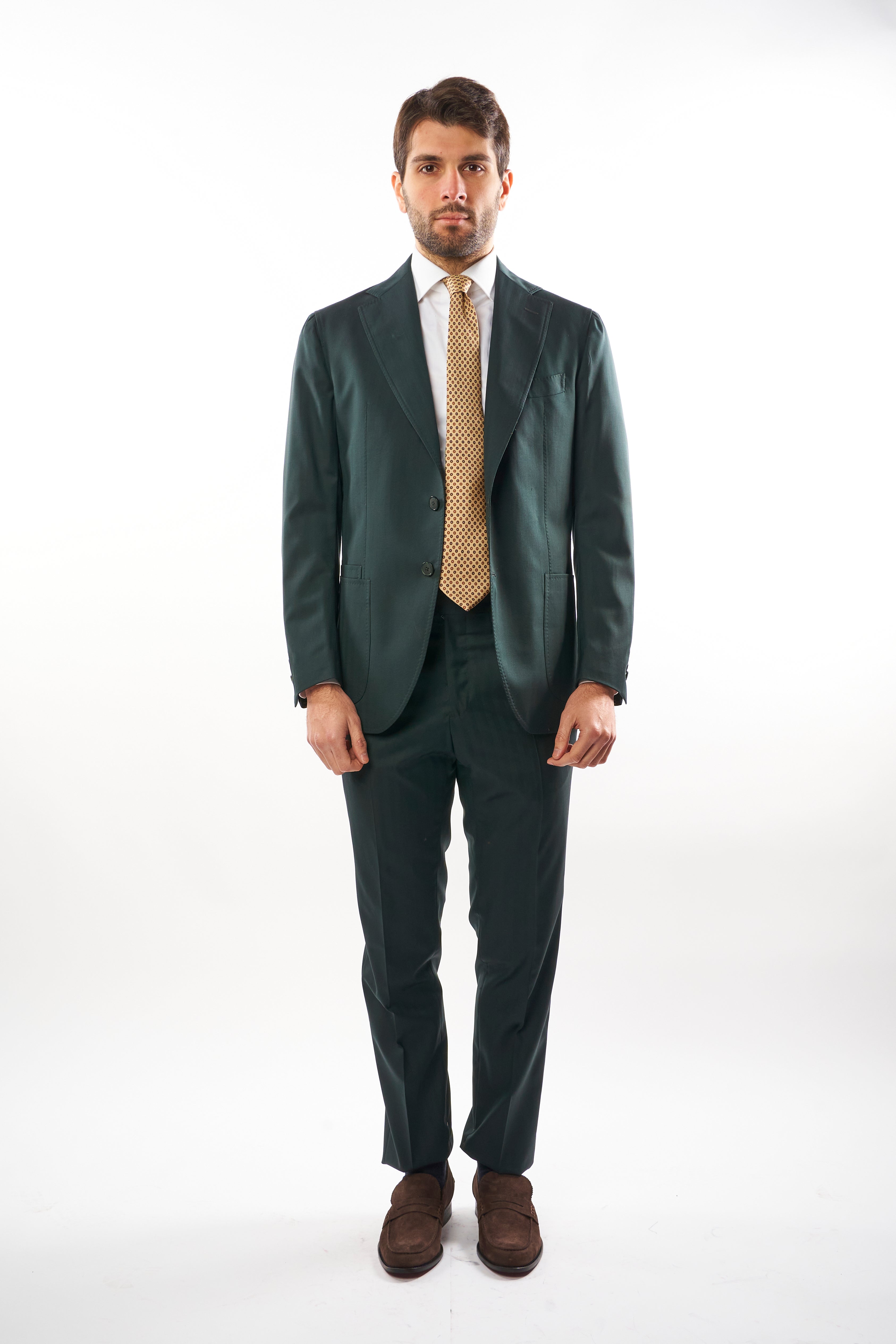 Abito Solaro - Verde su Verde