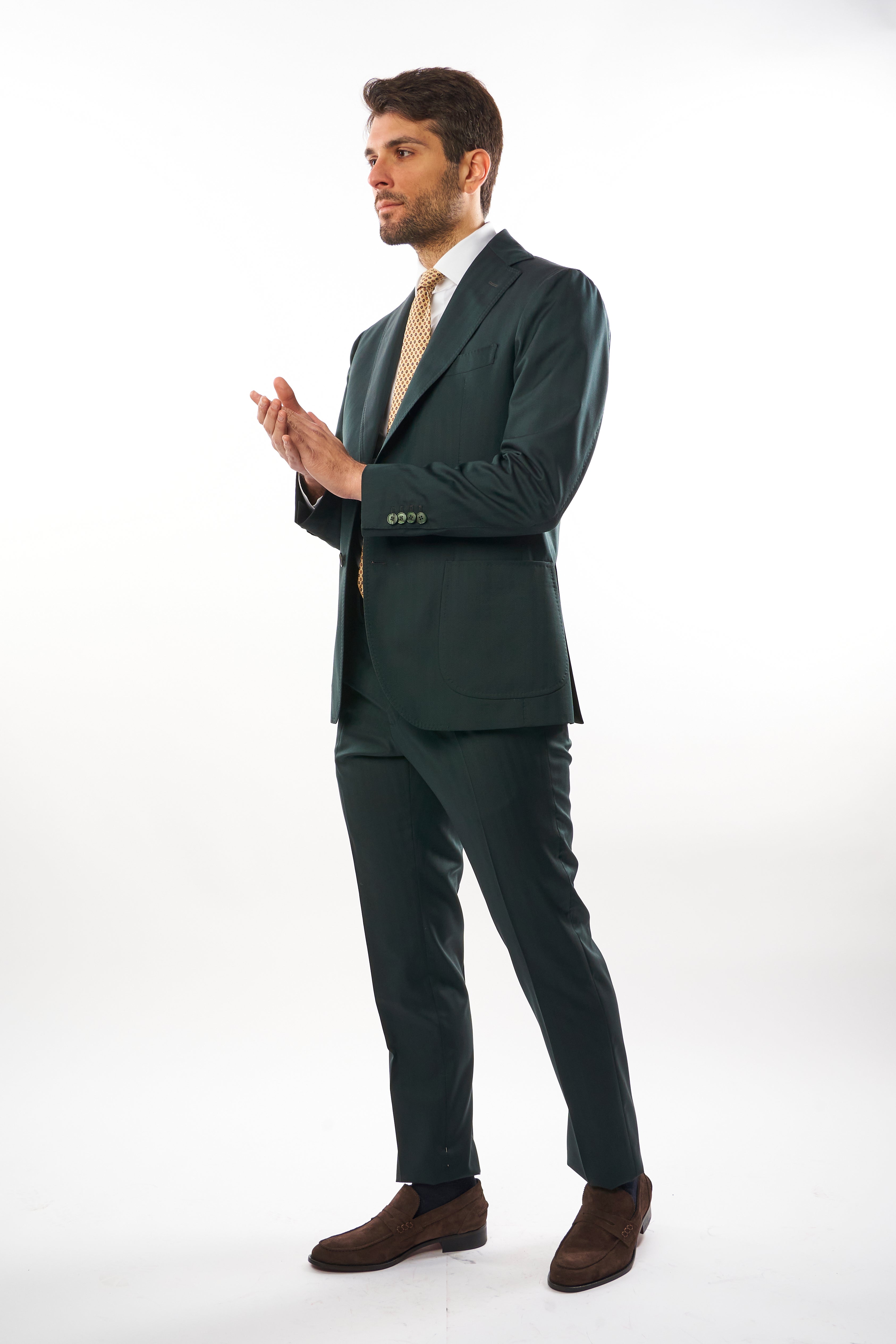 Abito Solaro - Verde su Verde