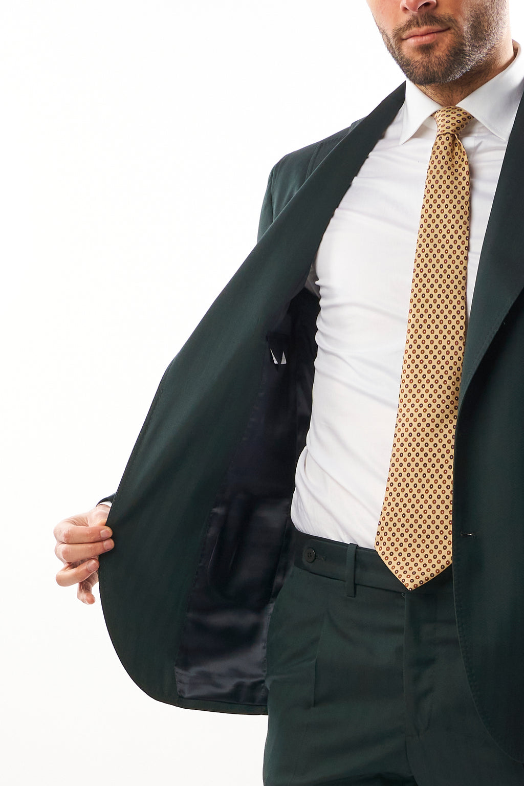 Abito Solaro - Verde su Verde