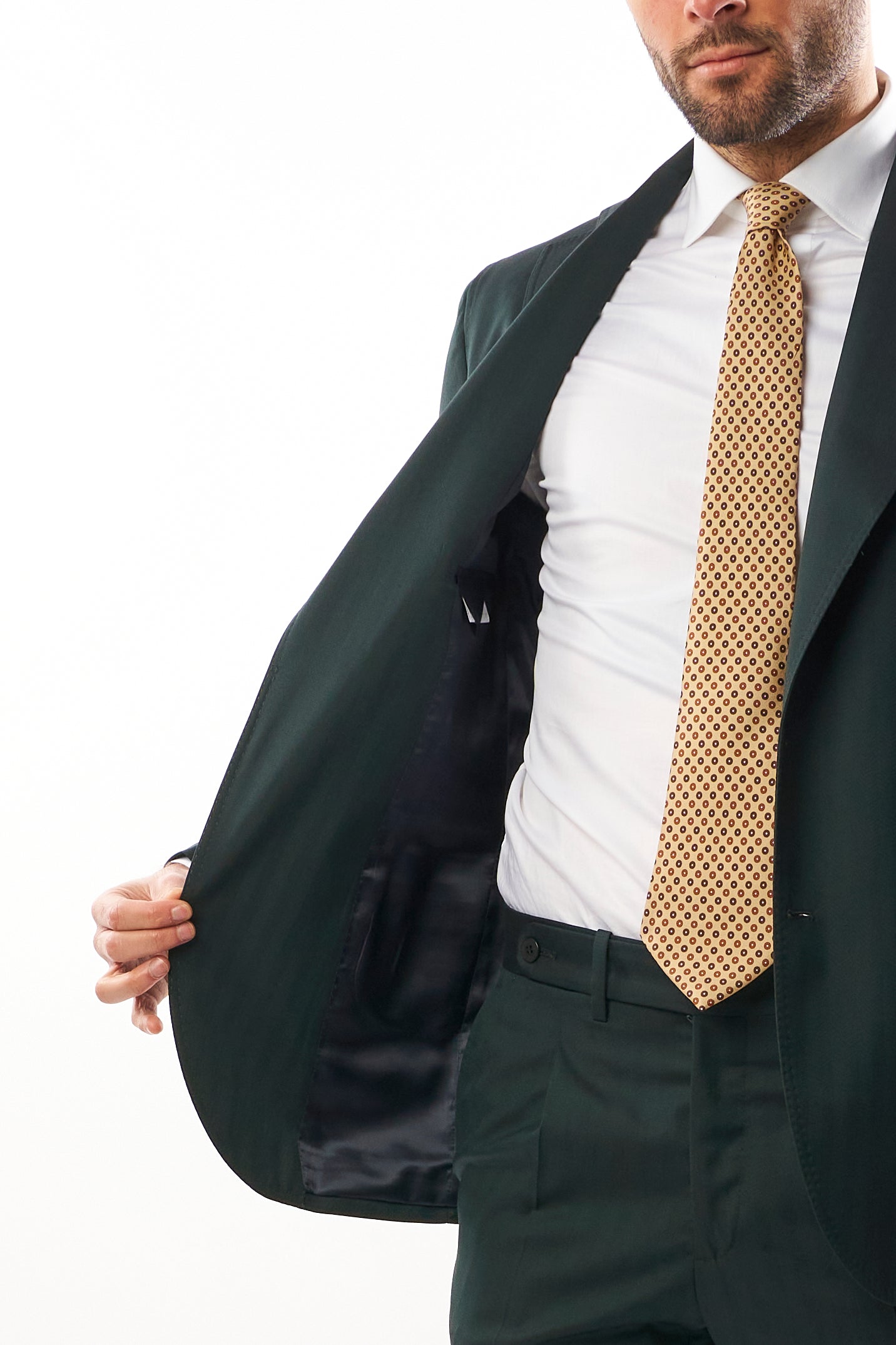 Abito Solaro - Verde su Verde