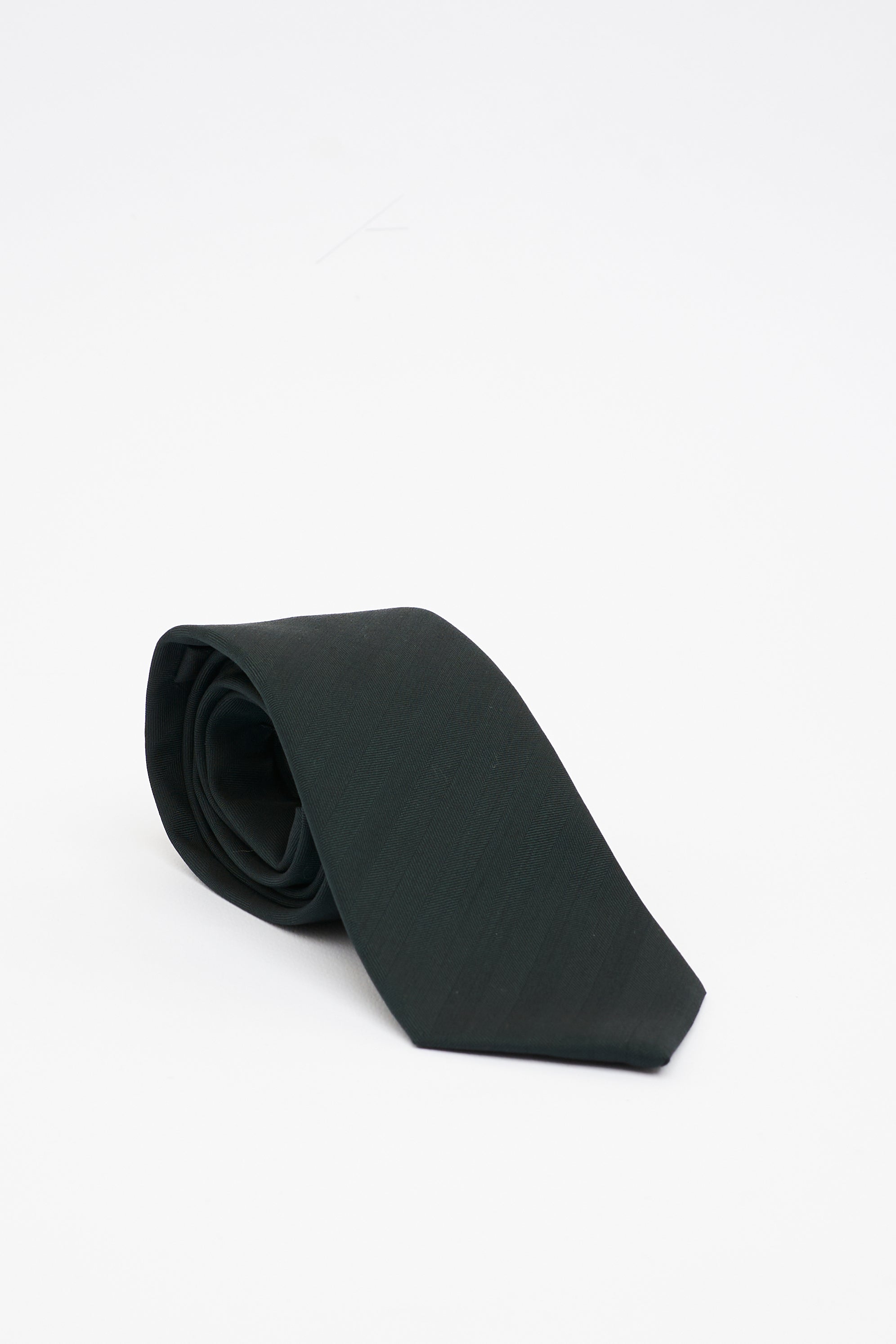 Cravatta in Seta Verdone con Motivo