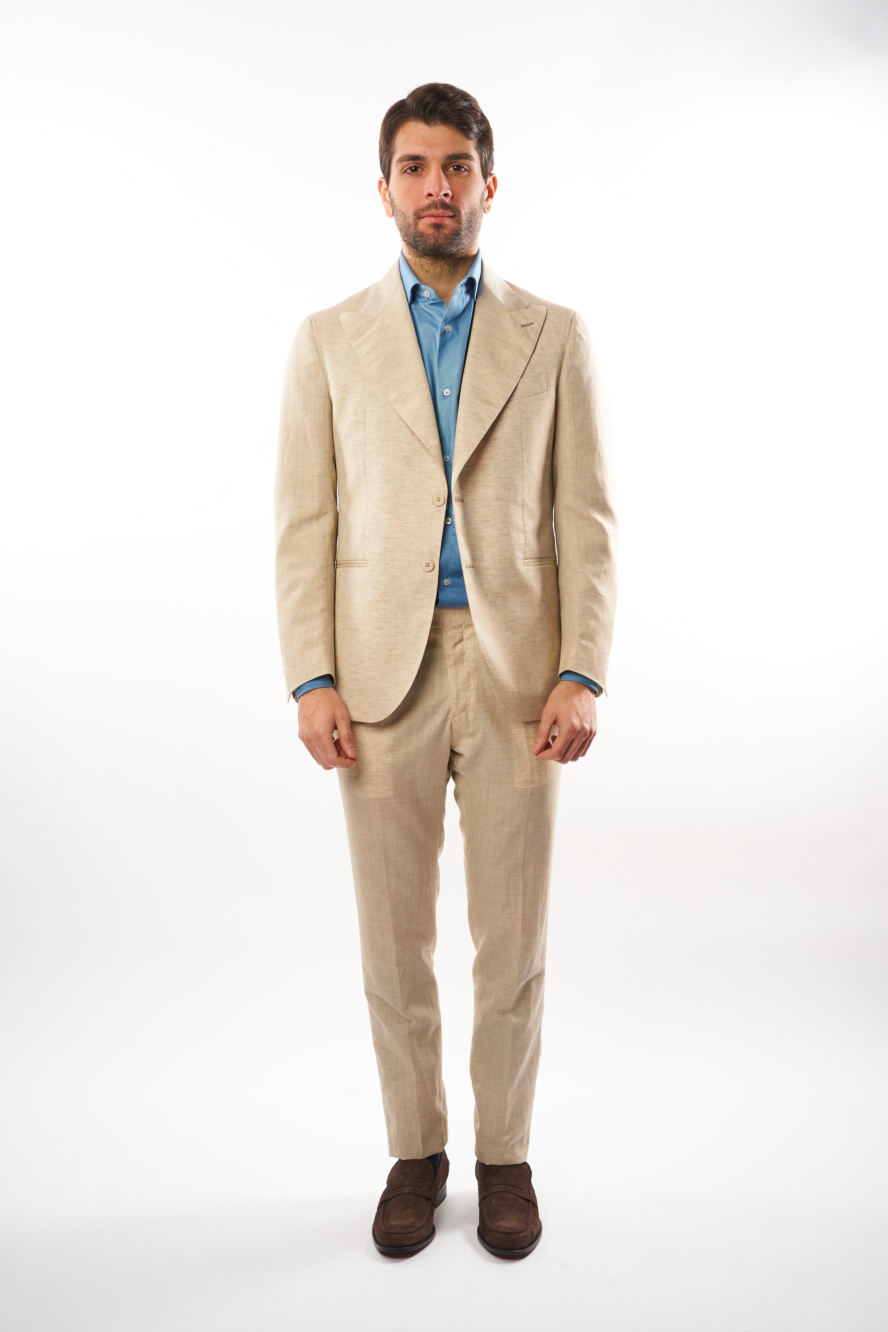 Abito Amalfi in Lino - Beige