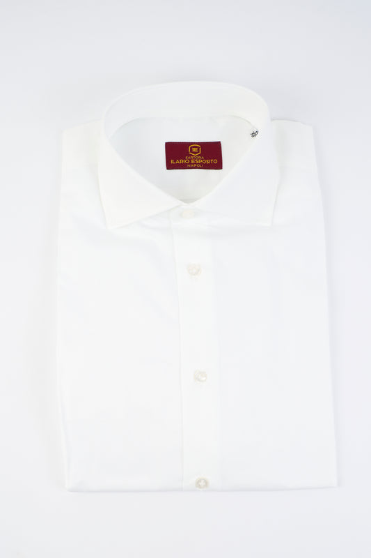 Tailored Tuxedo Shirt - White