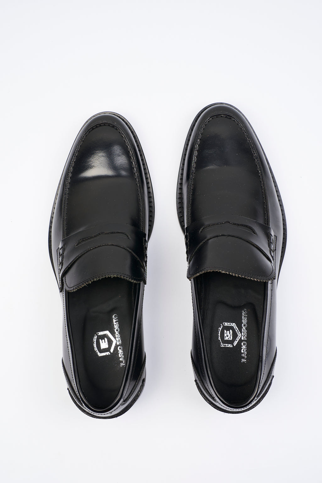 Mocassino Penny Loafer in Pelle Nera