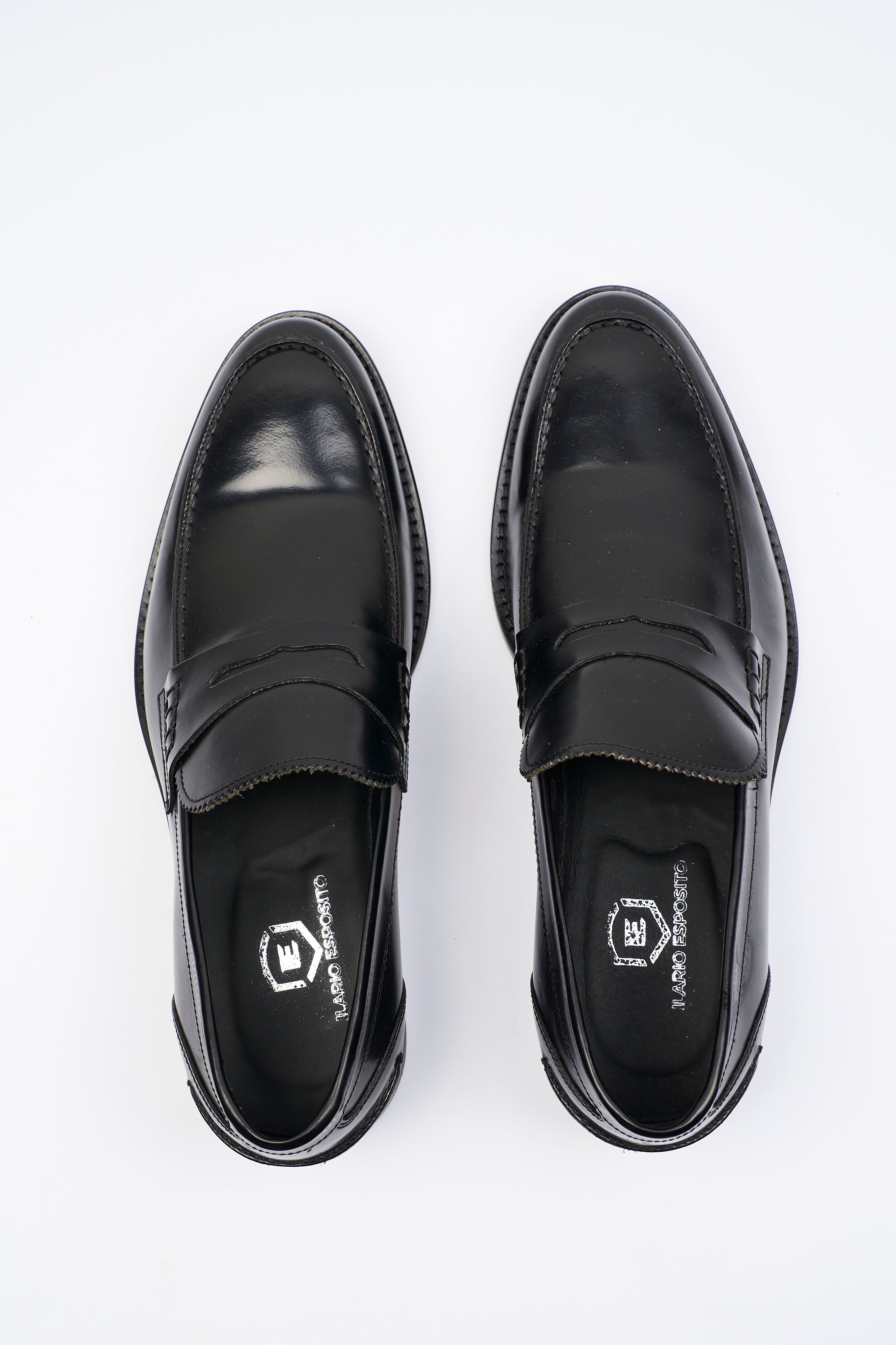 Mocassino Penny Loafer in Pelle Nera