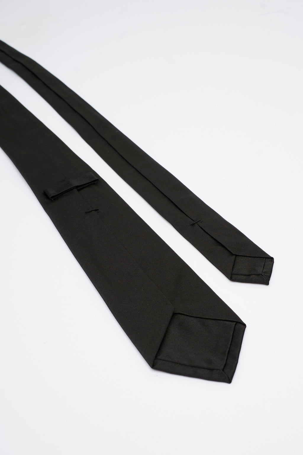 Cravatta in Seta Total Black