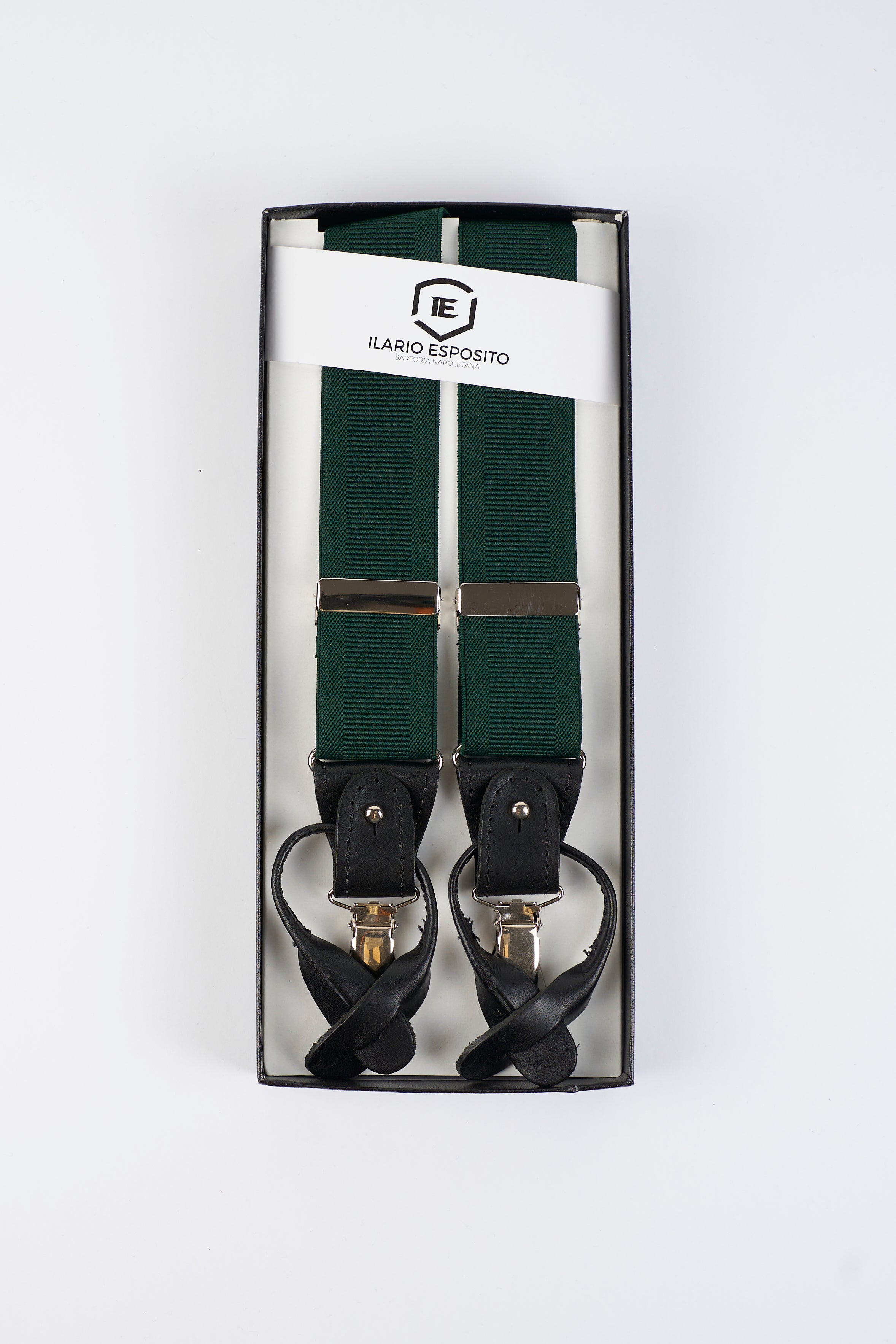 Bretelle Elastiche - Verde Bosco