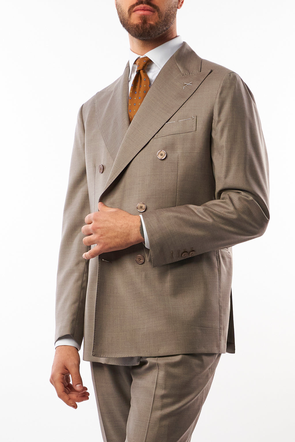 Abito Sorrento Doppiopetto - Grigio Tortora