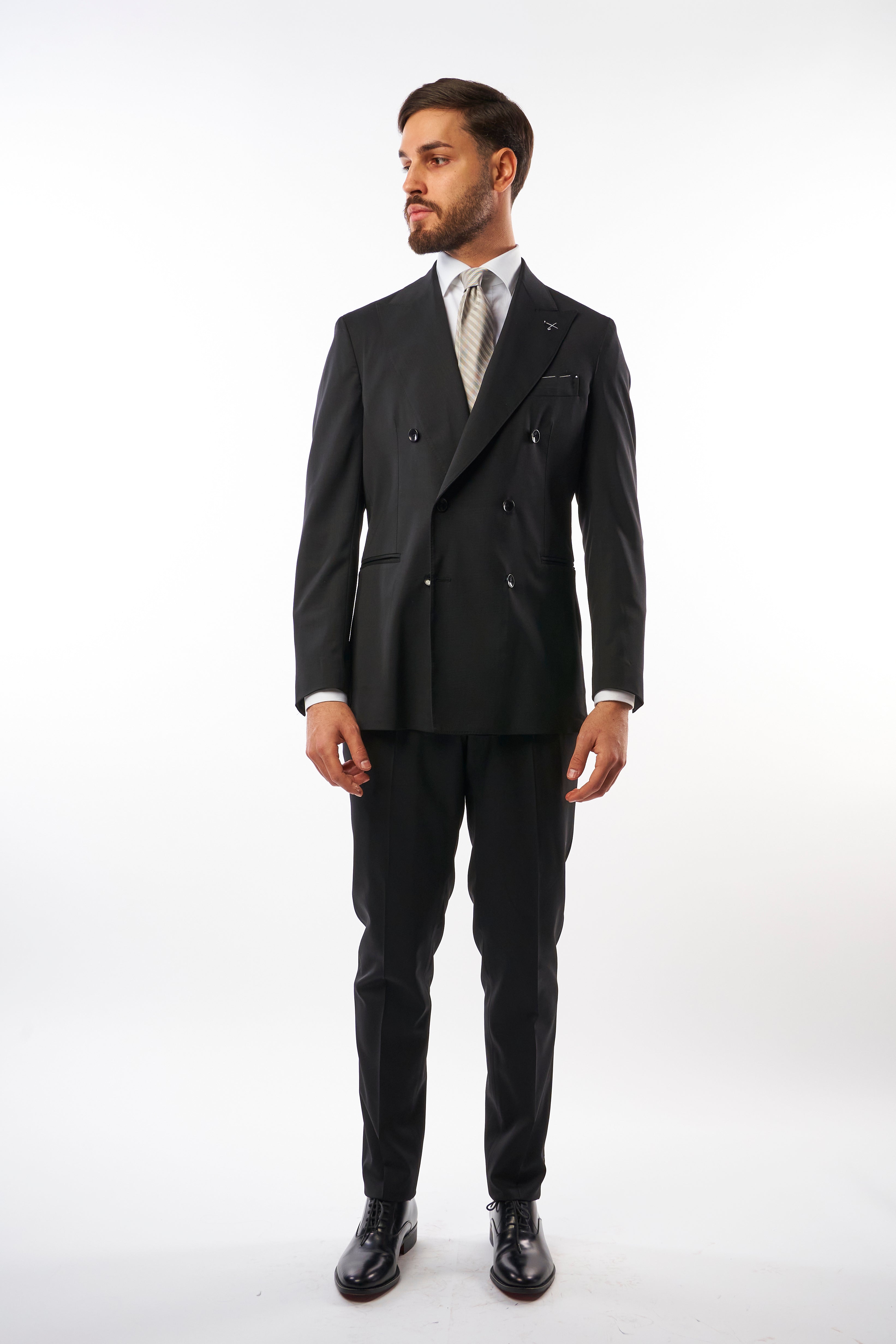 Abito Sorrento Doppiopetto - Nero