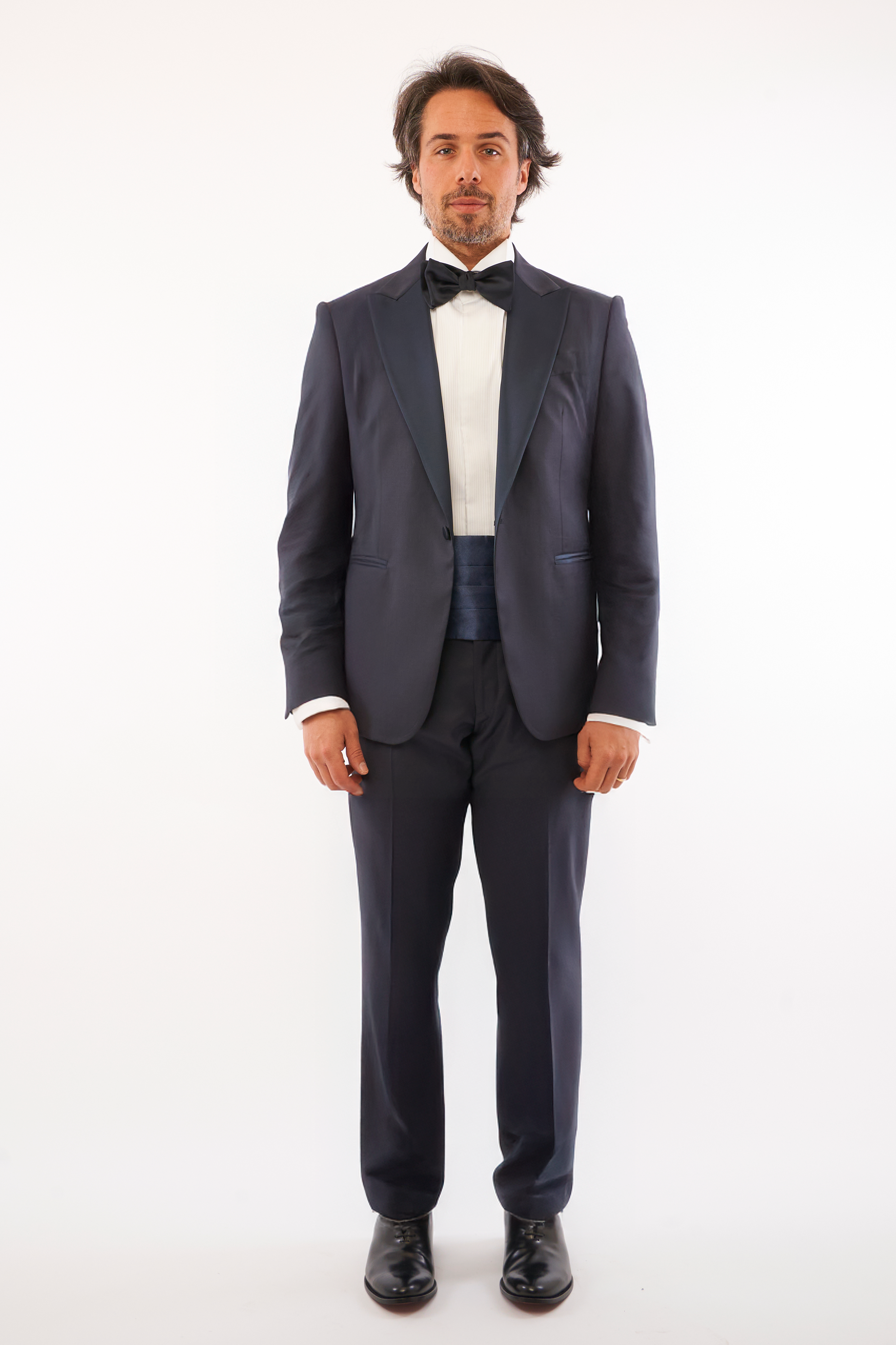 Tuxedo Monobottone - Reverse a Lancia Blu